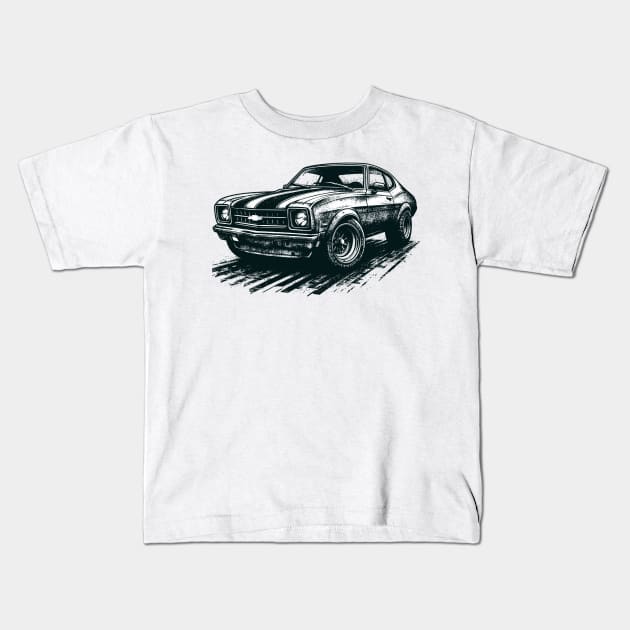 Chevrolet Vega Kids T-Shirt by Vehicles-Art